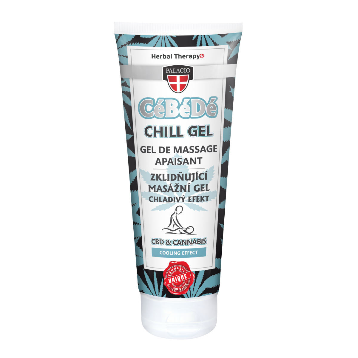 PALACIO CeBeDe Chill Cooling Massage Gel 200 ml