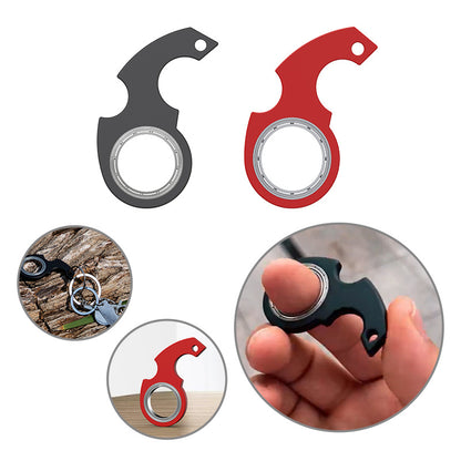 Fidget Spinner Toy Keychain