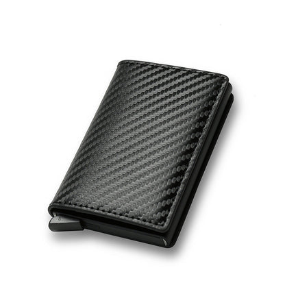 RFID Compact Wallet Unisex Carbon Series