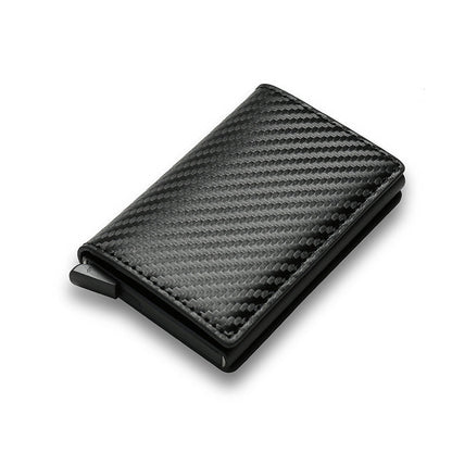 RFID Compact Wallet Unisex Carbon Series