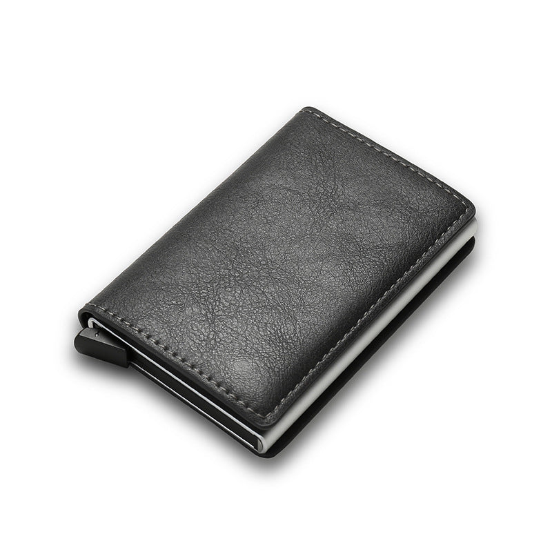 RFID Compact Wallet Unisex Carbon Series