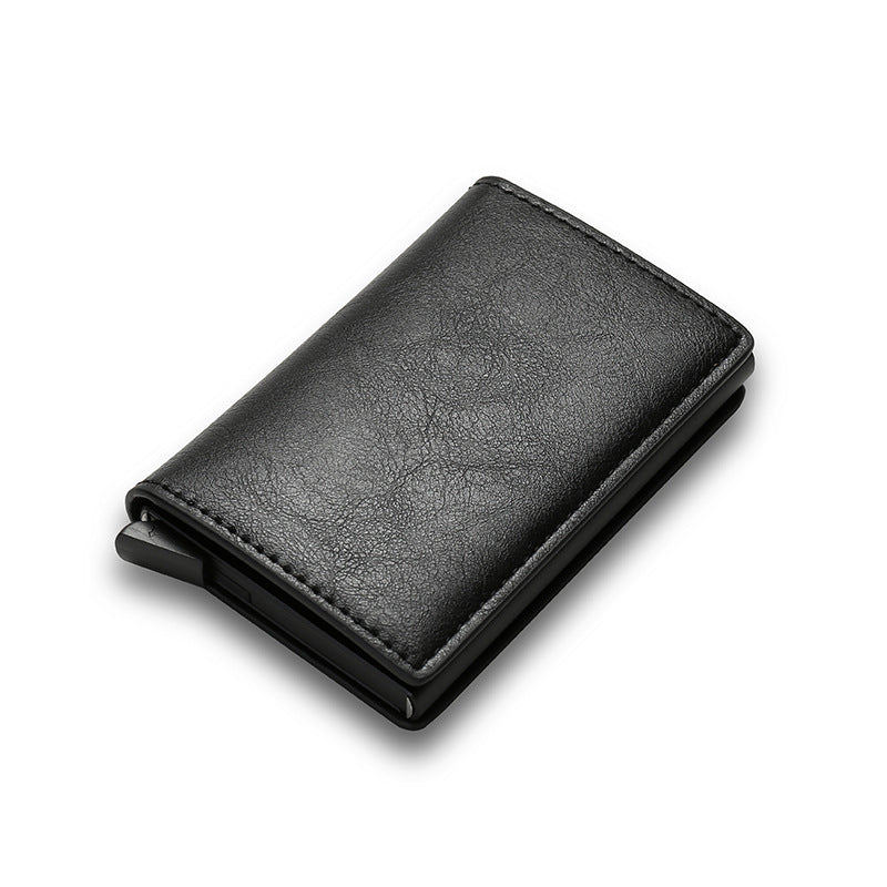 RFID Compact Wallet Unisex Carbon Series