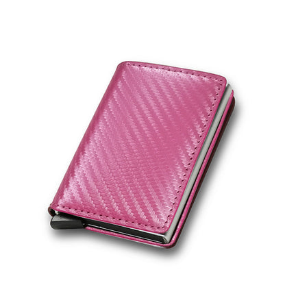 RFID Compact Wallet Unisex Carbon Series