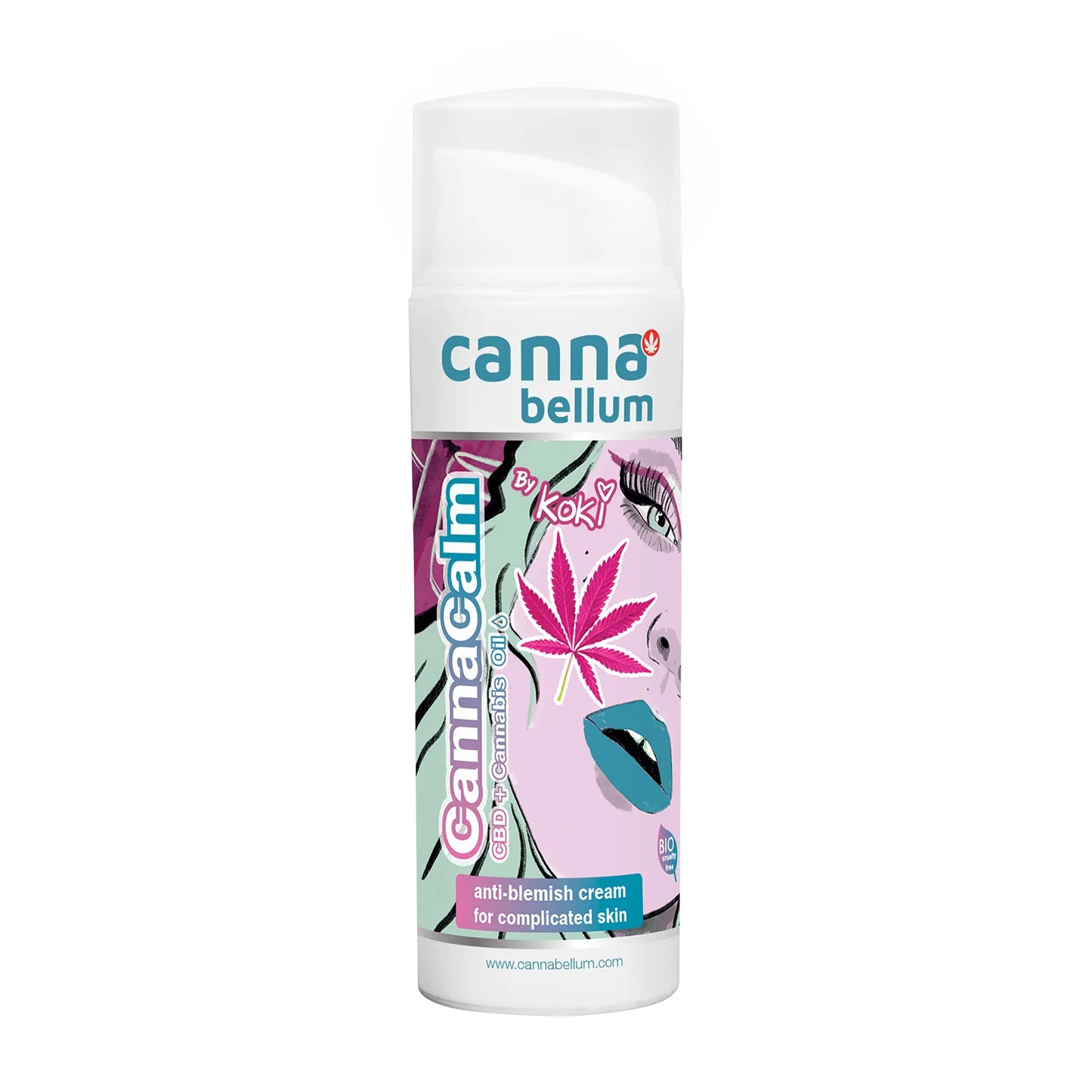 cannabellum by koki CBD CannaCalm anti-blemish cream for complicated skin