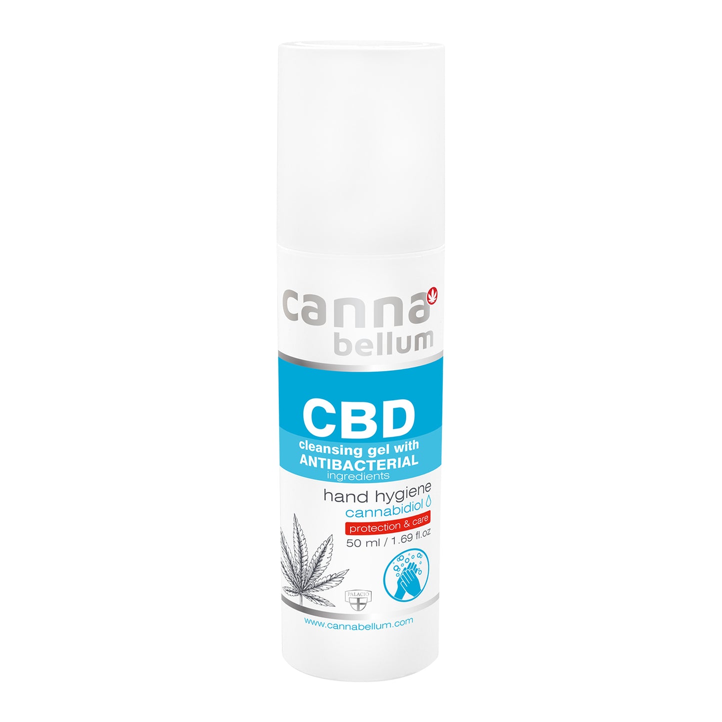 cannabellum CBD antibacterial cleansing gel 50 ml 