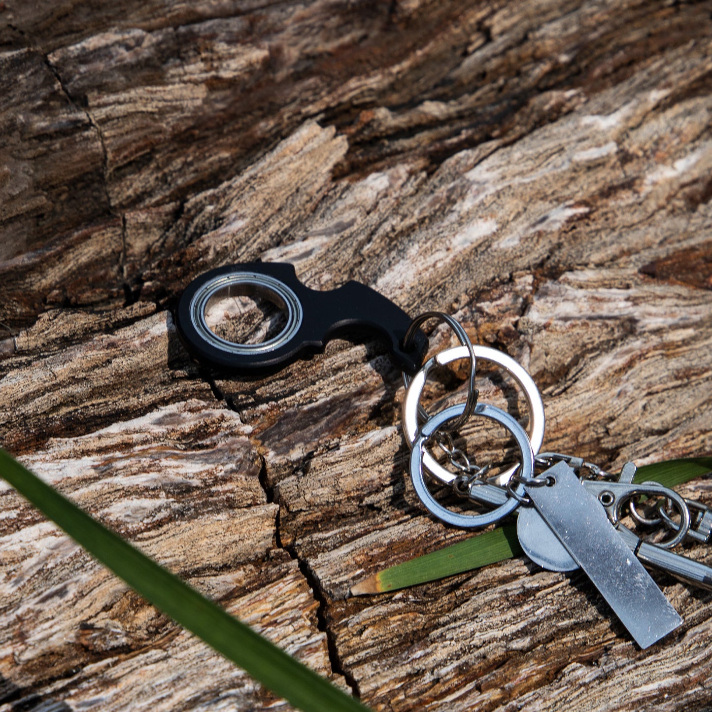 Fidget Spinner Toy Keychain