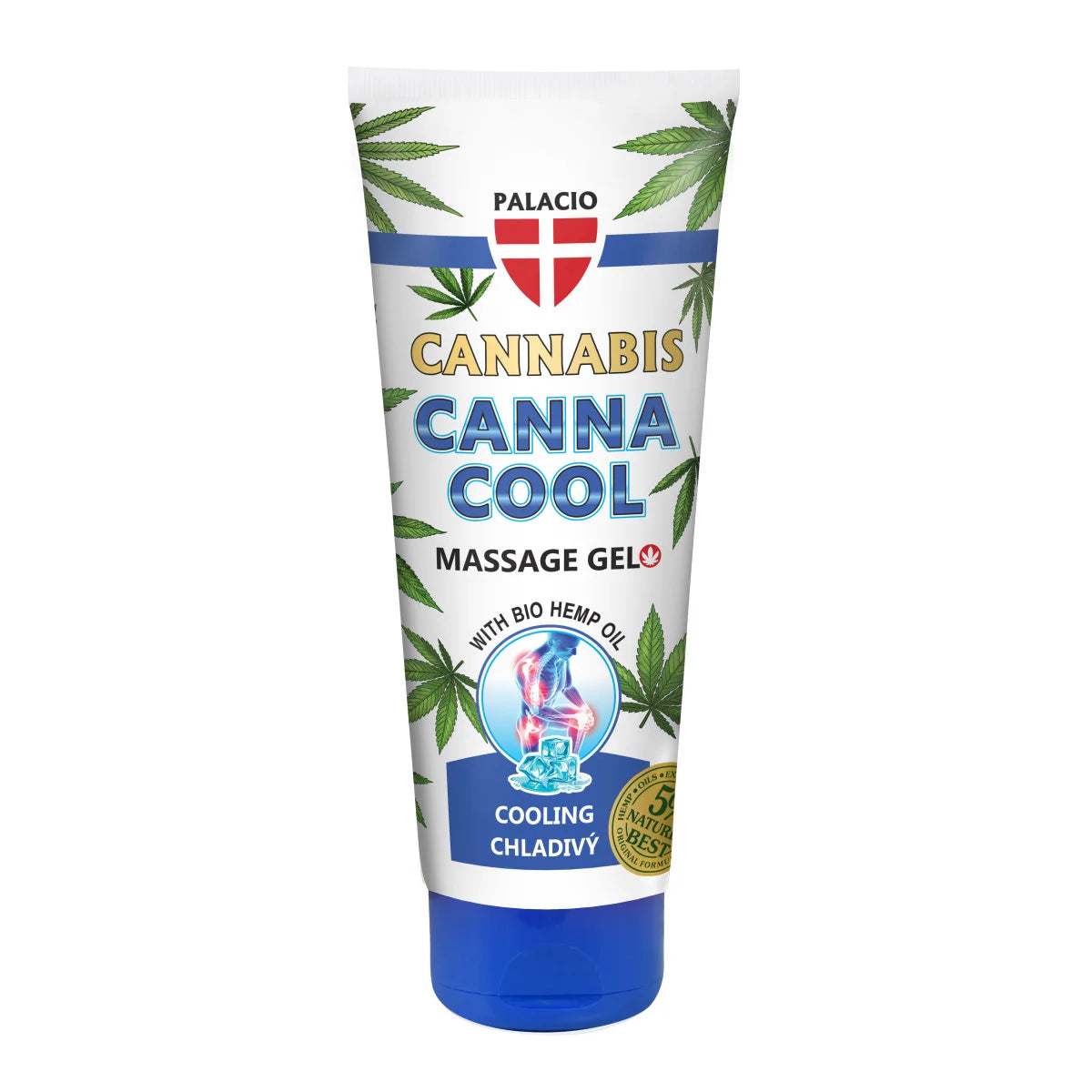 PALACIO Cannabis Massage Gel Cooling Tube 200 ml