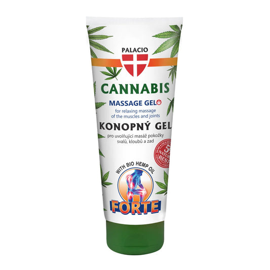 PALACIO Cannabis Massage Gel Forte Tube 200 ml