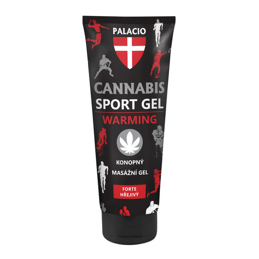 PALACIO Cannabis Sport Forte Warming Massage Gel 200 ml