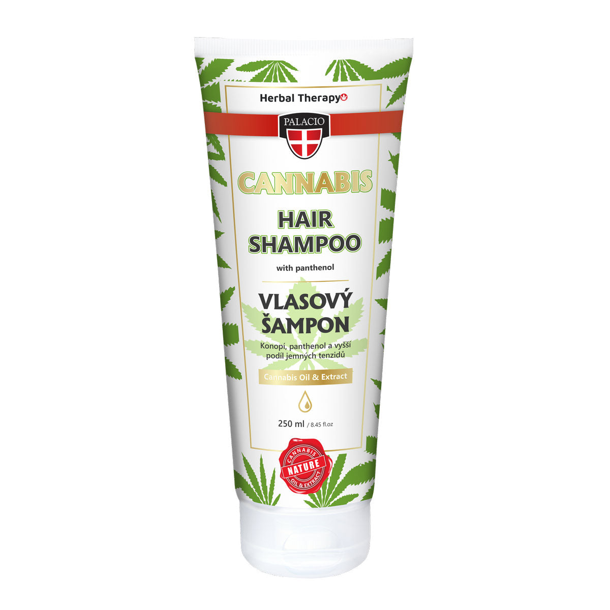 PALACIO Cannabis Shampoo Tube 250 ml